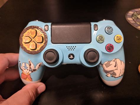 customized ps4 controller with pictures.